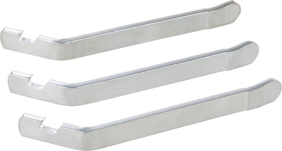 Silverline Bandenlichters - Metaal - Ergonomisch - 11 cm - Set van 3 stuks