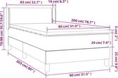 vidaXL-Boxspring-avec-matelas-tissu-noir-80x200-cm
