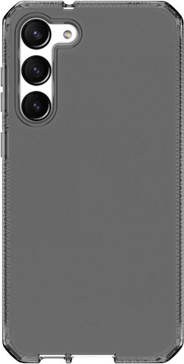 ITSKINS Spectrum R Clear Samsung Galaxy S23 Plus Hoesje Zwart
