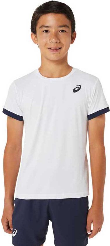 Asics Boys T-Shirt Tennis SS Top Jongens Wit