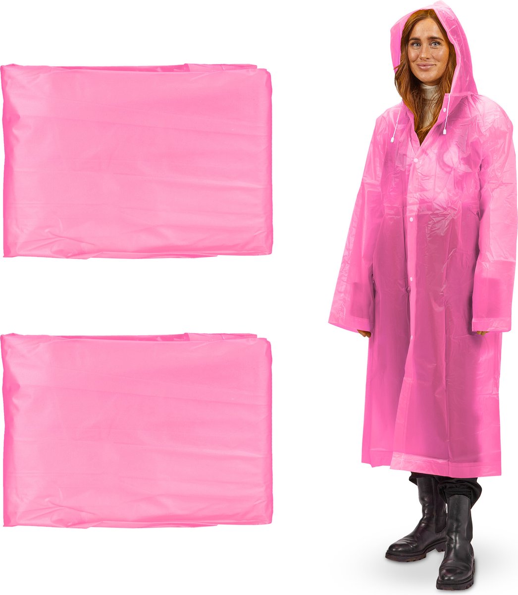 Gele lichtgewicht regenponcho van Willex Gele lichtgewicht regenponcho van Willex