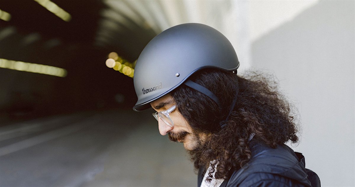 Thousand stealth black helmet hotsell