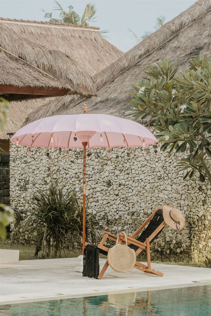 Bali parasol roze 250 cm