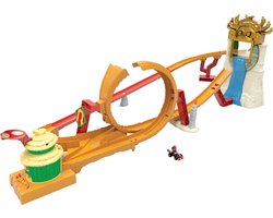 foto van Hot Wheels Super Mario Bros Jungle Race - Speelgoed auto racebaan