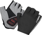 GripGrab - EasyRider Padded Korte Vinger Zomer Fietshandschoenen Wielrenhandschoenen met Padding - Zwart - Unisex - Maat XL