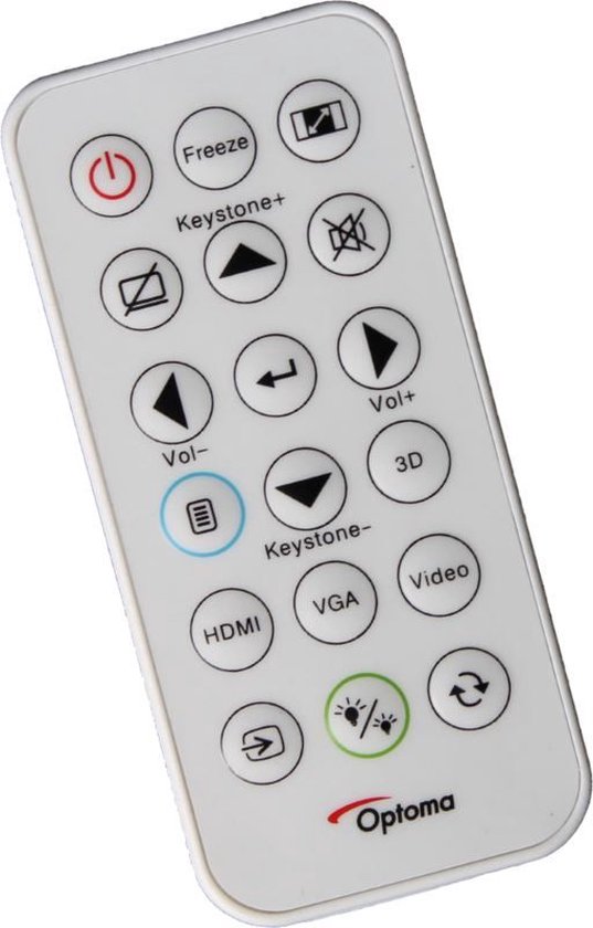 Télécommande adaptée au projecteur OPTOMA W400+, remplace BR-3079N