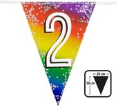 Boland - Folievlaggenlijn '2' Multi - Regenboog - Regenboog
