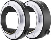 Neewer® - Metalen Autofocus AF Macro Verlengbuis set 10 mm - 16 mm Geschikt voor Sony NEX E-mount camera zoals a9 a7 a7II - a7RIII a7RIII a7RII