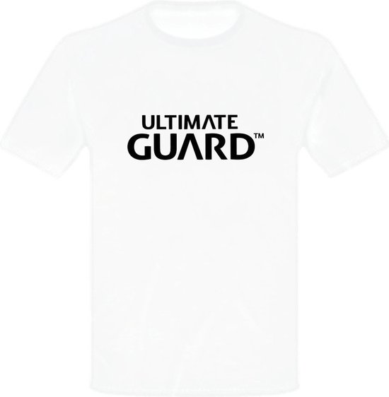 Ultimate Guard Heren Tshirt -2XL- Wordmark Wit