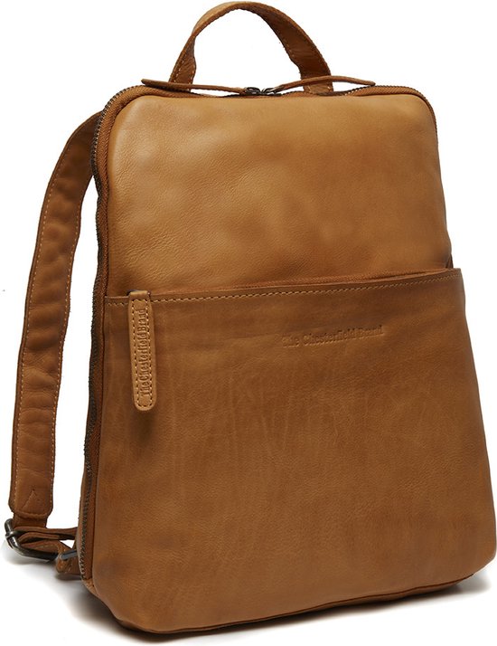 Sac à Dos Chesterfield Waxed Pull Up Bern Ocre Yellow
