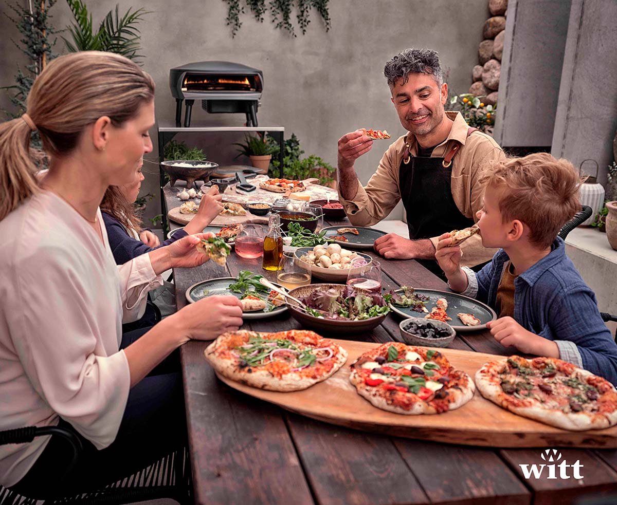 Witt Etna Rotante - Four à pizza au gaz - Noir