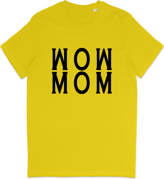 T Shirt Dames - Geweldige Moeder - Geel - Maat L
