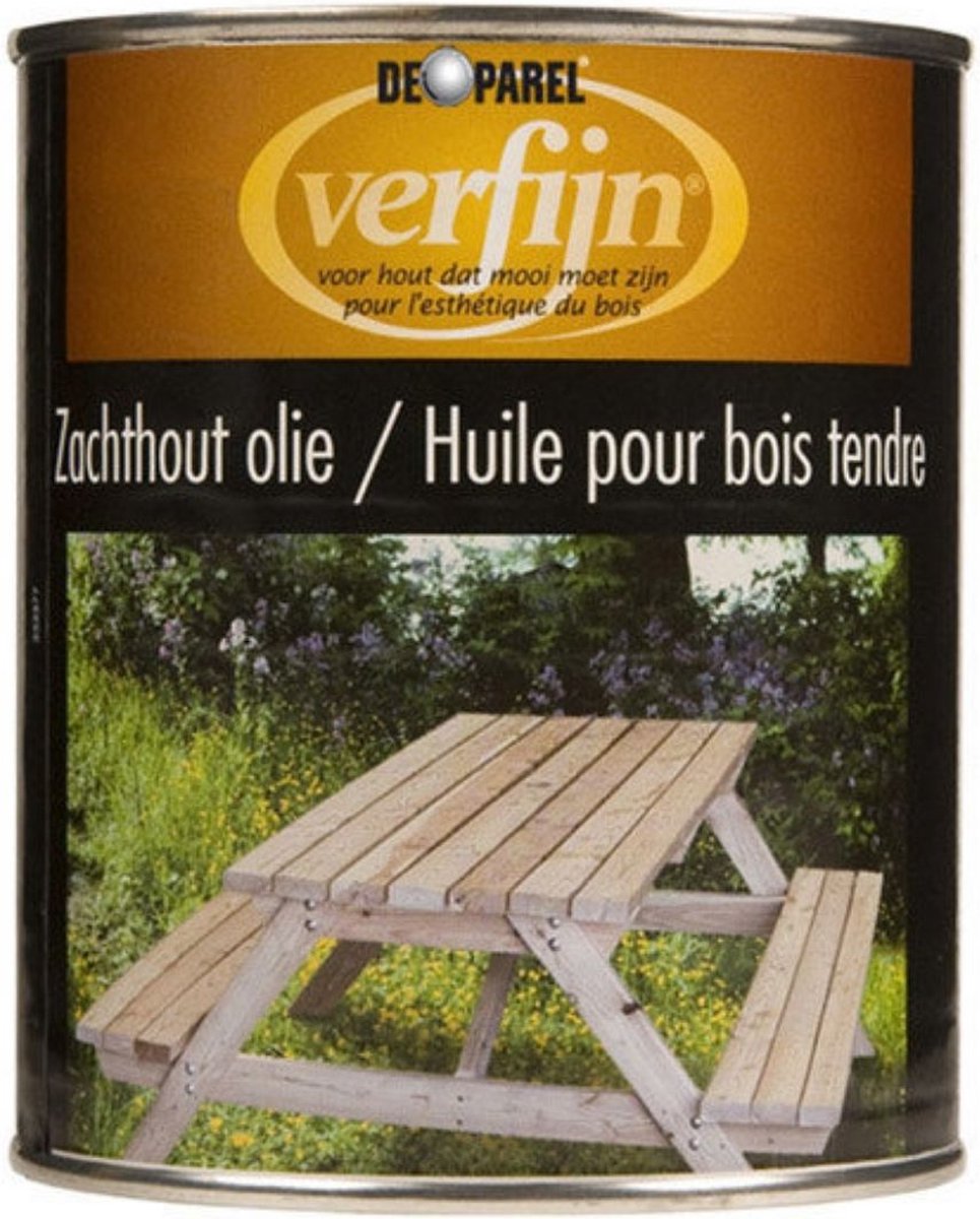 Verfijn Zachthout Olie - 750 ml