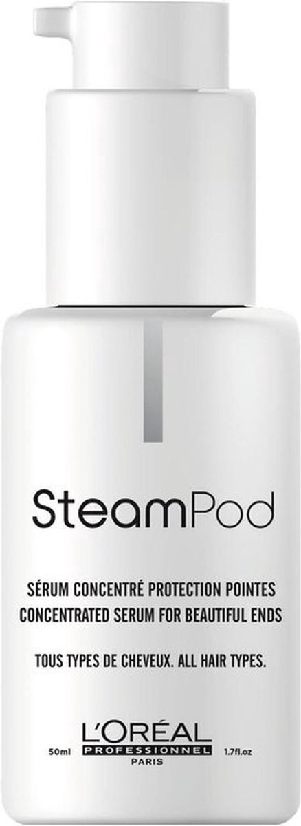 L'oreal steampod set cheveux épais 1 crème lissante + 1 sérum concentré de  protection | bol.