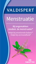 Valdispert Menstruatie - Vitex agnus castus helpt bij menstruatie ongemakken* en Ashwaganda helpt bij de emotionele balans* - 30 tabletten