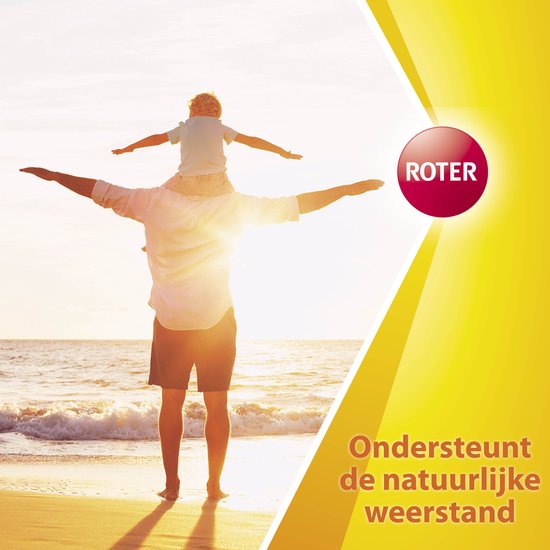 Roter Vitamine C 1000mg - Hoge dosering vitamine C ter ondersteuning van je weerstand - - 50 kauwtabletten met citroensmaak