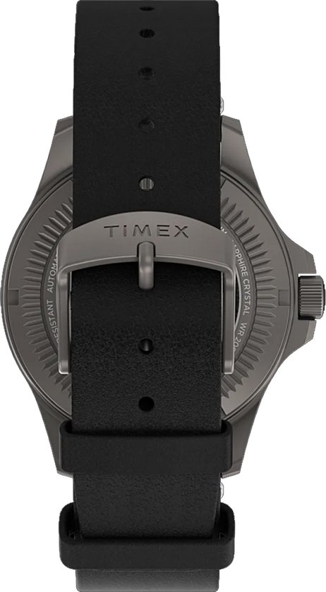 Timex Expedition North Automatic TW2V54000 Horloge - Leer - Zwart - Ø 41 mm