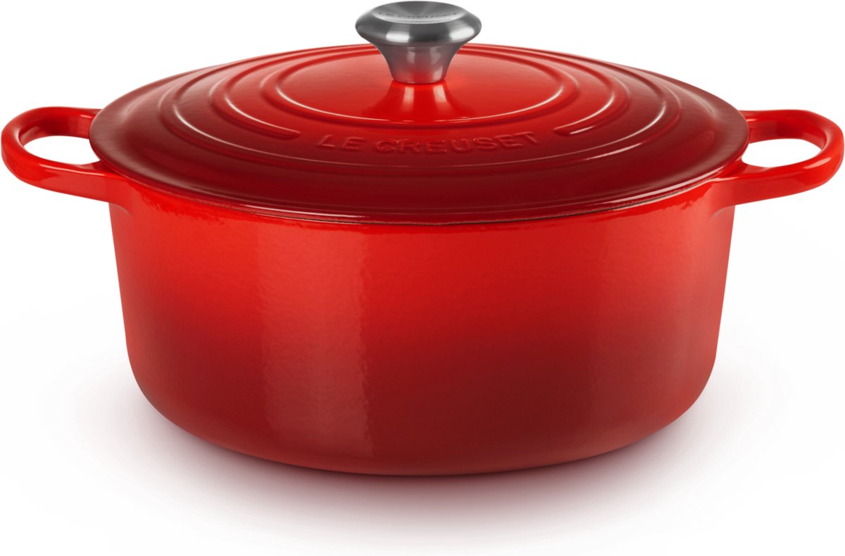 Le Creuset Braadpan Signature - Kersenrood