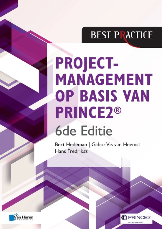 Projectmanagement op basis van PRINCE2® 6de Editie – 4de  ... - cover