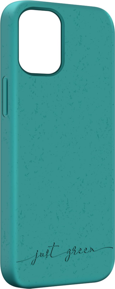 Apple iPhone 12 Mini biologisch afbreekbaar, Just Green turquoise hoesje