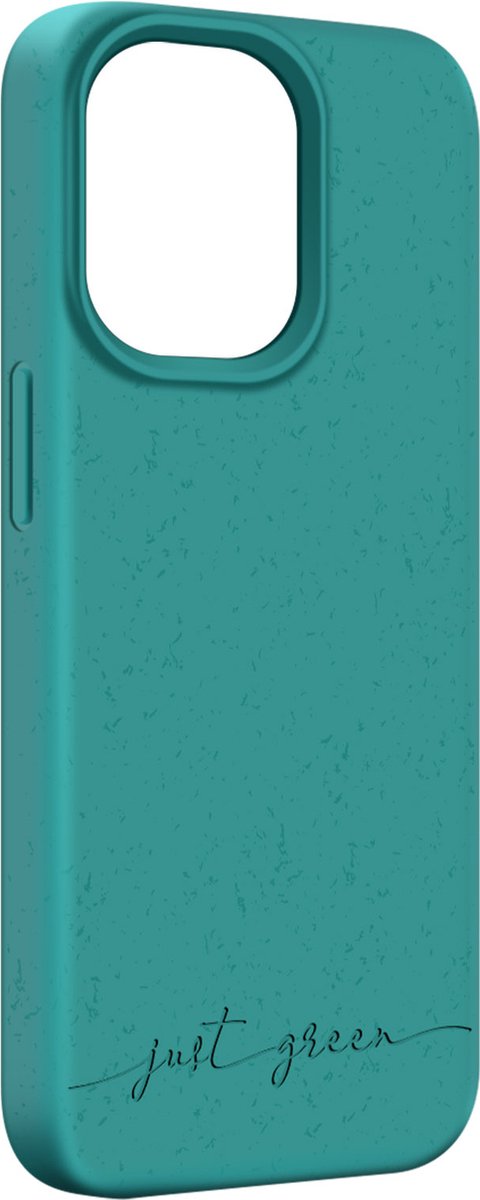 Apple iPhone 13 Pro biologisch afbreekbaar, Just Green turquoise hoesje