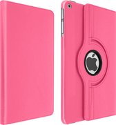 Geschikt voor Apple iPad Air/9.7/5 Flip Cover 360° Roterende Standaard roze