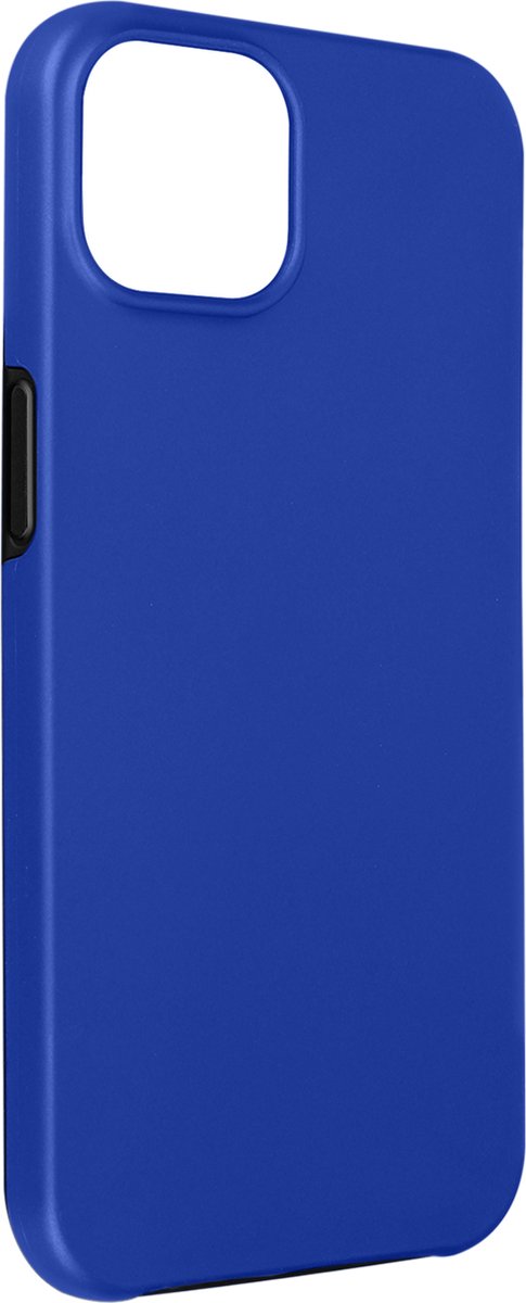 Avizar Hoesje Geschikt voor iPhone 13 Pro Volledige Bescherming Voor en Achter, Blauw