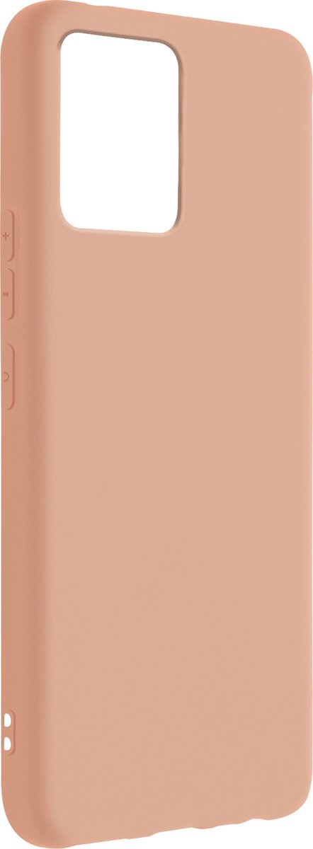 Geschikt voor Realme 8 Pro/8 siliconen hoes Matte afwerking antivlek Roze