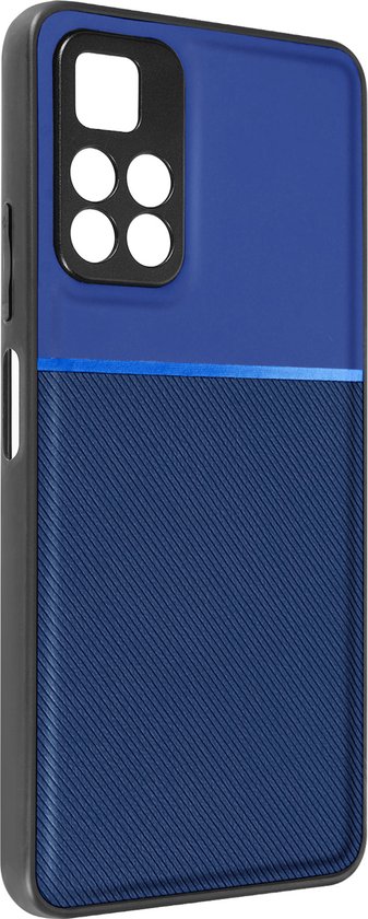 Coque Xiaomi Poco M4 Pro 5G et Redmi Note 11S 5G Bi-matière Forcell bleu
