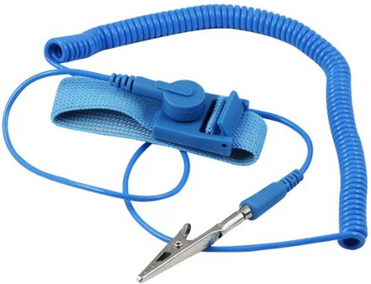 Bracelet ESD - Bracelet antistatique - Bracelet antistatique - Décharge  statique -... | bol.com