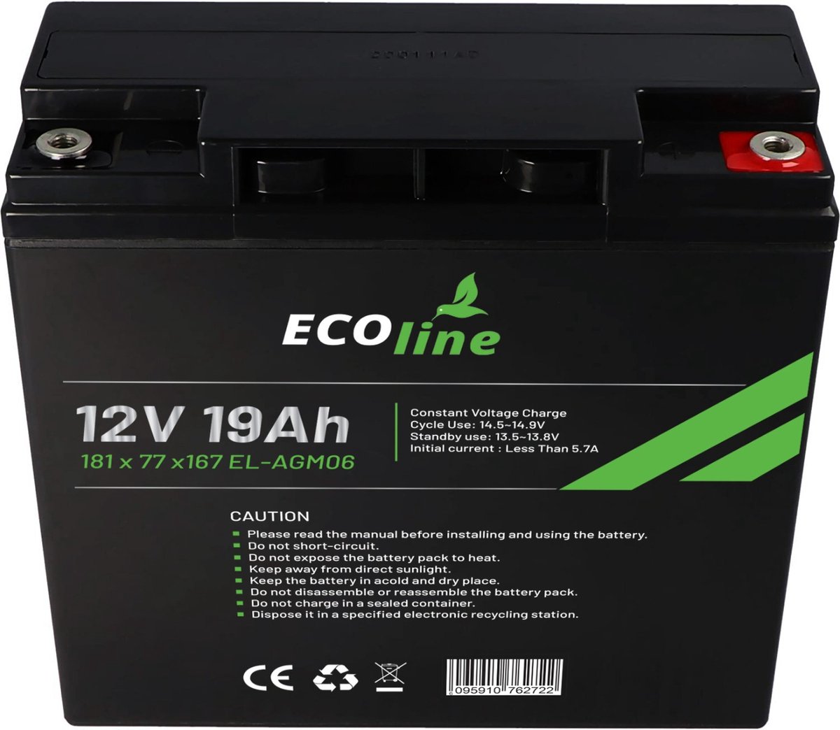 Greenstar 11541 battery AGM YTZ10S