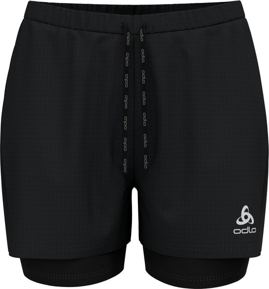 Odlo Shorts 2-en-1 Essential 3 pouces NOIR - Taille M
