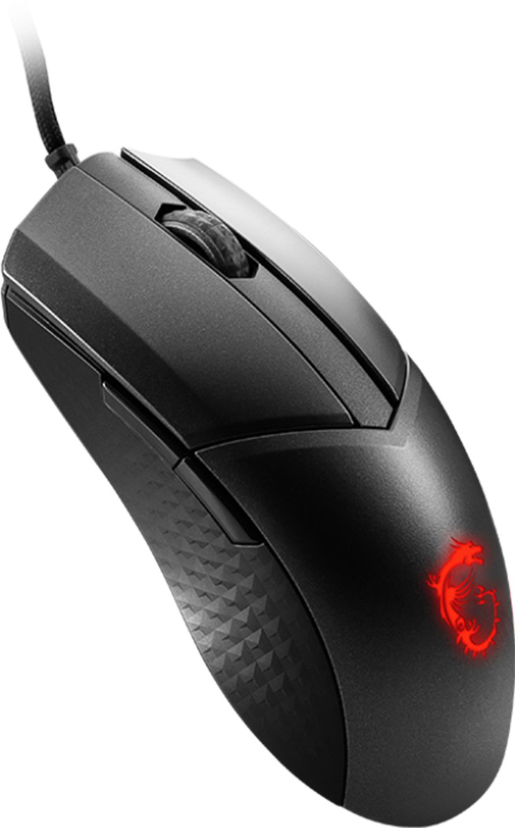 MSI Clutch GM41 Lightweight V2 muis Ambidextrous USB Type-A Optisch 16000 DPI