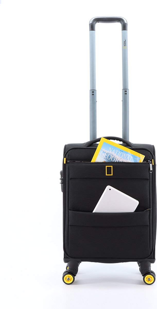 National Geographic Handbagage Zachte Koffer / Trolley / Reiskoffer - 46 cm (Small) - Passage- Blauw - Blauw / Small