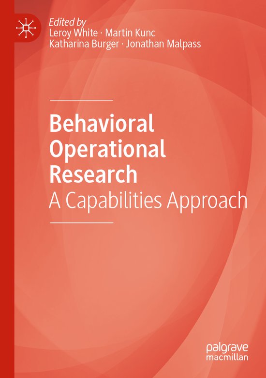 Behavioral Operational Research - cover