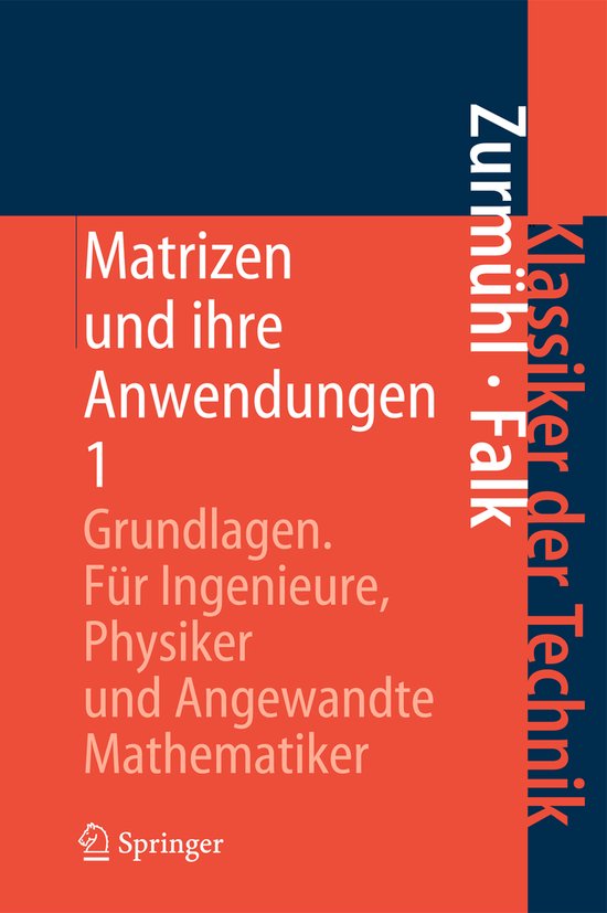 Matrizen und ihre Anwendungen 1 - cover