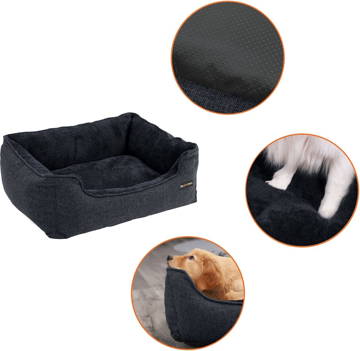 Adori Mand Liva - Hondenmand - 60x50x20 cm Beige - Mand - Pets Place Adori Mand Liva - Hondenmand - 60x50x20 cm Beige - Mand - Pets Place