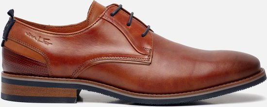 Van Lier Amalfi Chaussures à lacets Cuir cognac - Taille 47