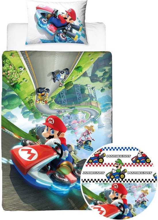 Nintendo Dekbedovertrek Gravity - 140x200 - 100% Katoen - Multicolor -  Dekbedovertrek... | bol.com