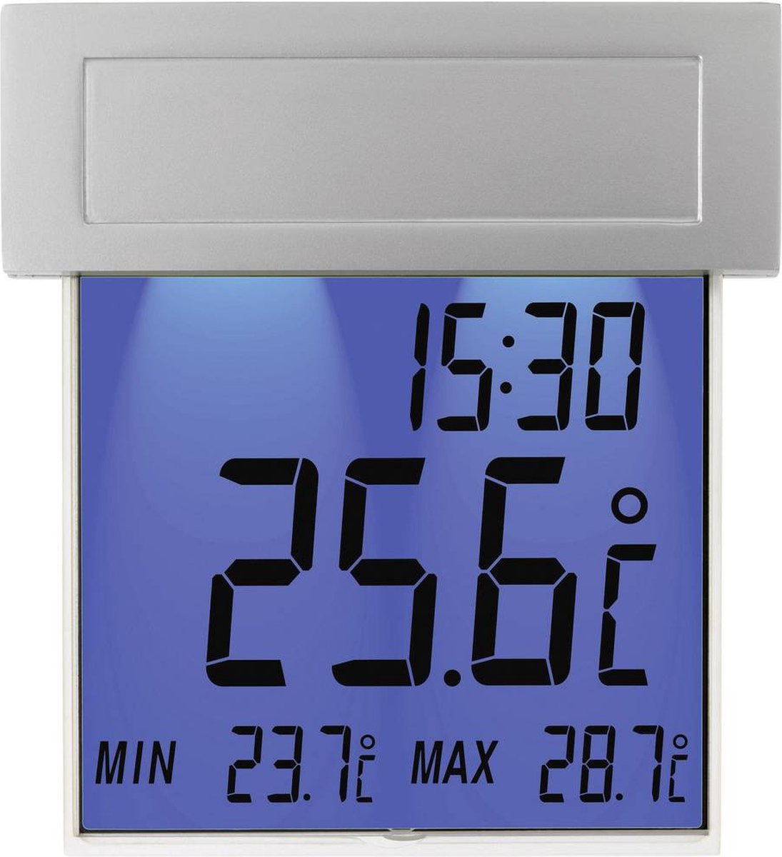 TFA Dostmann Vision Solar Thermometer Zilver