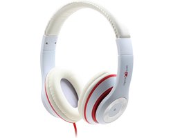 Gembird MHS-LAX-W - Koptelefoon met microfoon Los Angeles wit