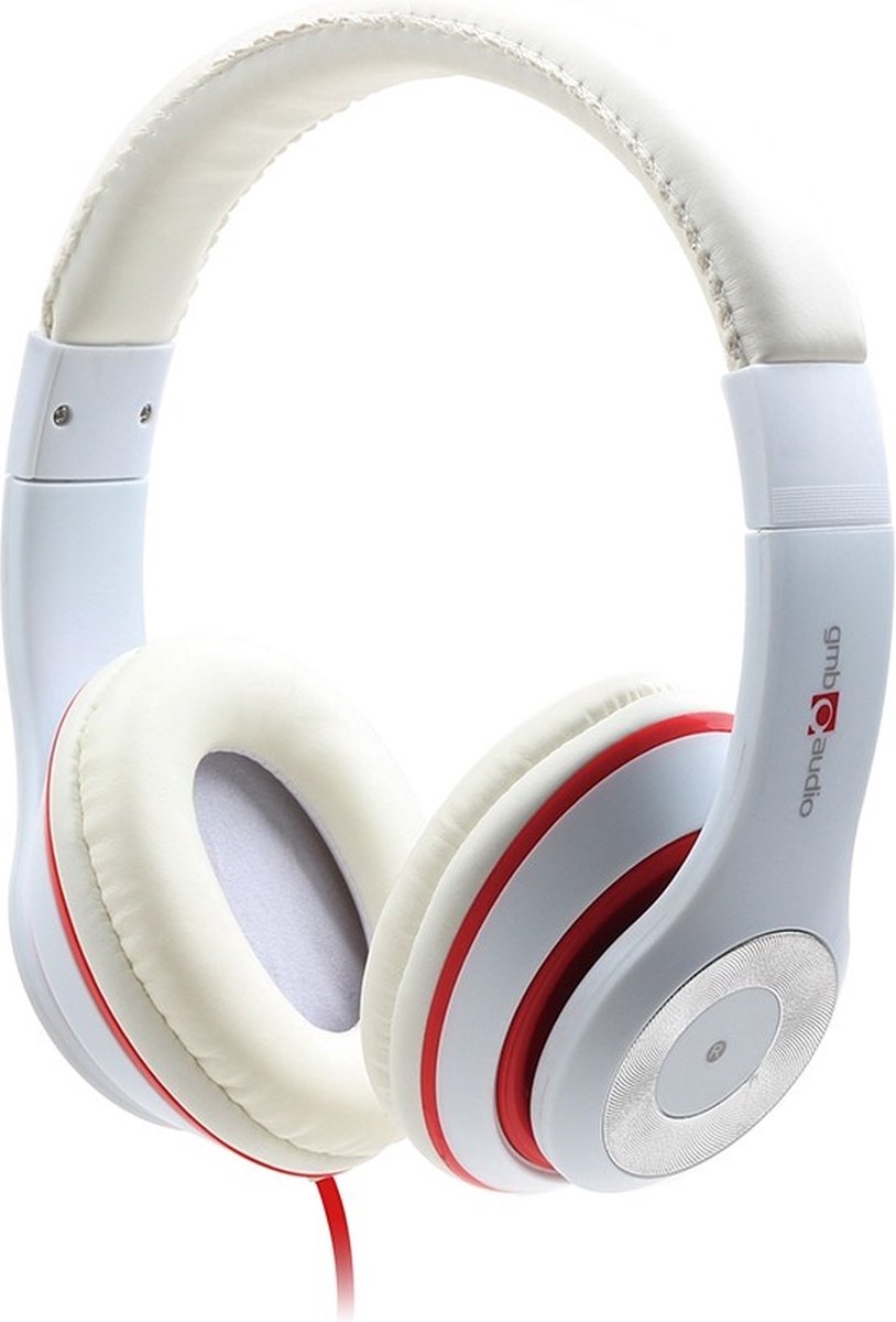 Gembird MHS-LAX-W - Koptelefoon met microfoon Los Angeles wit