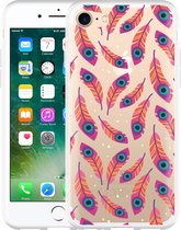iPhone 7 Hoesje Feather Art - Designed by Cazy