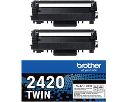 Brother TONER N 3K PK2 tonercartridge 2 stuk(s) Origineel