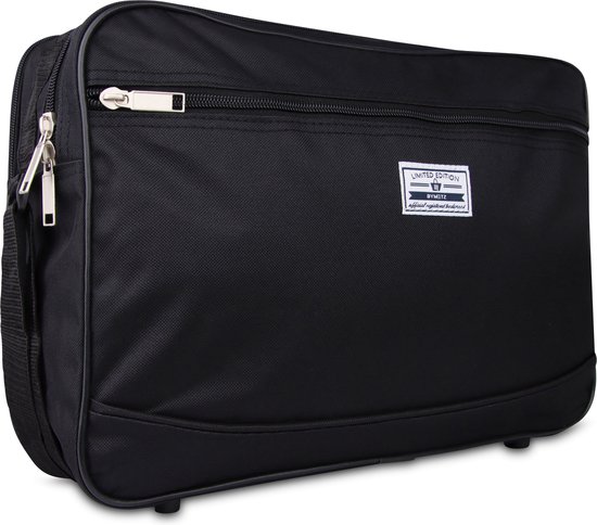 KLM Handbagage Tas 40 x 30 x 15 cm - Met Smart-Sleeve Voor Op Een Koffer -  Ook... | bol