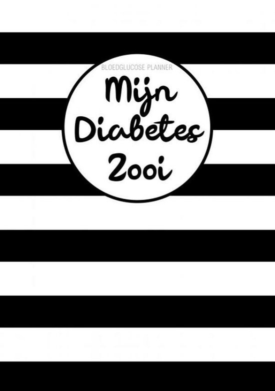 Bloedglucose Planner - Mijn Diabetes Zooi - cover
