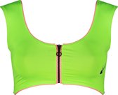 Nike Swim Colorblock Midkini Bikini topje Sneldrogend, platte naden, ondoorzichtig dankzij de binnenvoering