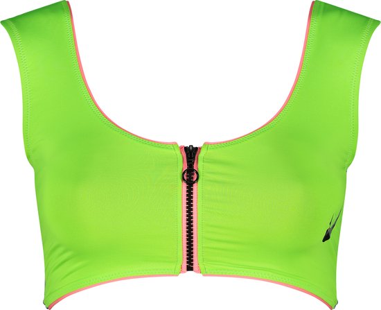 Nike Swim Colorblock Midkini Bikini topje Sneldrogend, platte naden, ondoorzichtig dankzij de binnenvoering