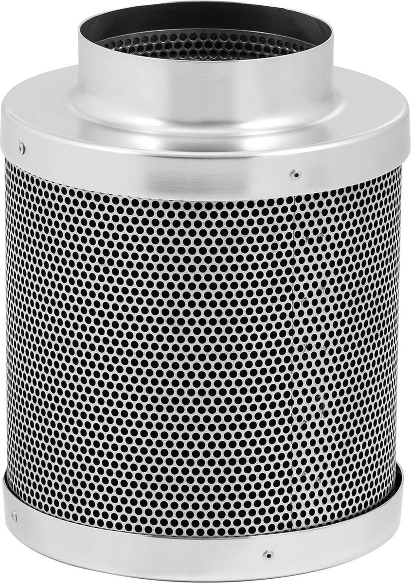hillvert Actief koolfilter - 110 - 272 m³/h - staal - 130 mm