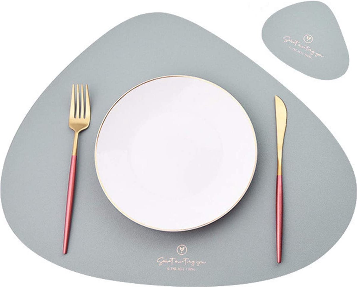 Set van placemats Tafel Decoratie Dineren Eetkamer Accessoires